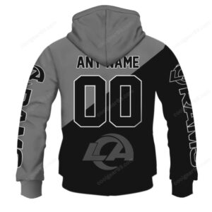 Los Angeles Rams Custom Hoodie & Long Sleeve Shirt Fan Gear Los Angeles Rams Custom Hoodie & Long Sleeve Shirt Fan Gear