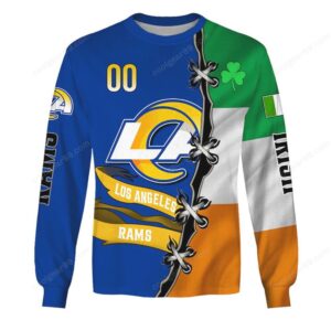 Los Angeles Rams Irish Heritage Fan Gear Hoodie