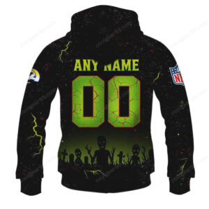 Los Angeles Rams Oogie Boogie Halloween Hoodie Play or Be Eaten Los Angeles Rams Oogie Boogie Halloween Hoodie Play or Be Eaten