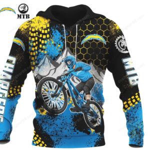 MTB Fan Gear Chargers Edition Apparel NFL Football Team Fan Hoodie