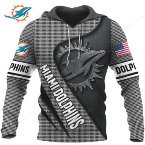 Miami Dolphins Custom Name and Number Hoodie and Long Sleeve Shirt