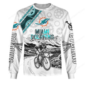Miami Dolphins Cycling Performance Hoodie and Shirt Miami Dolphins Cycling Performance Hoodie and Shirt