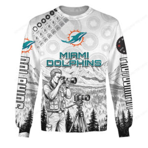 Miami Dolphins Photographer Themed Hoodie and Long Sleeve Shirt Miami Dolphins Photographer Themed Hoodie and Long Sleeve Shirt