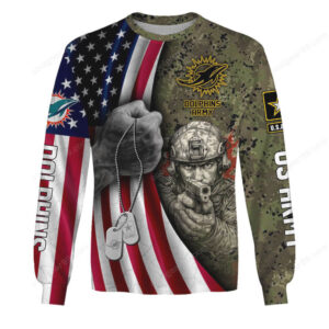 Miami Dolphins Salute to Service U.S. Army Camo HoodieShirt Miami Dolphins Salute to Service U.S. Army Camo HoodieShirt