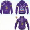 Golden Retriever & Minnesota Vikings Fan 3D Print Hoodie Golden Retriever & Minnesota Vikings Fan 3D Print Hoodie