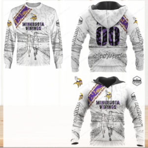 Minnesota Vikings 'Born to Run' Performance Apparel Hoodie