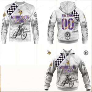 Minnesota Vikings NFL Off Road Jersey Hoodie