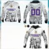 Minnesota Vikings Split Design Hoodie Minnesota Vikings Split Design Hoodie