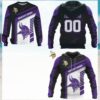 Unique Minnesota Vikings Themed Cycling Hoodie Unique Minnesota Vikings Themed Cycling Hoodie