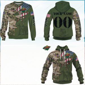 MrBeast U.S. Veteran Camouflage Hoodie MrBeast U.S. Veteran Camouflage Hoodie