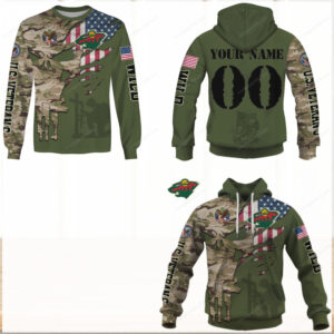MrBeast U.S. Veteran Camouflage Hoodie