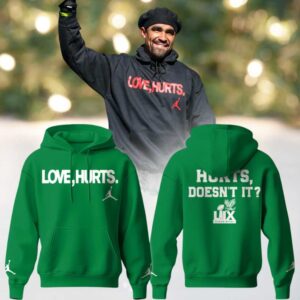 NEW Philadelphia Eagles Love Hurts Hoodie