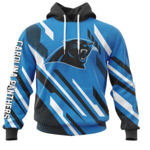 NFL Carolina Panthers Custom Name Number MotoCross Concept Unisex Pullover Hoodie