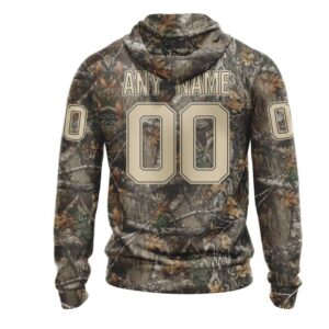 NFL Carolina Panthers Custom Name Number Special Hunting Camo Pullover Hoodie