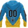 The Electric Skull Official Chargers Gameday Apparel Hoodie The Electric Skull Official Chargers Gameday Apparel Hoodie