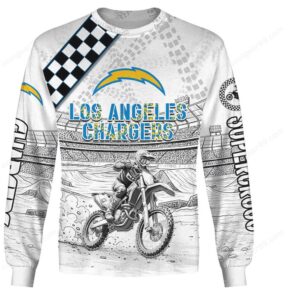 NFL Chargers Themed Motocross Hoodie