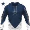 NFL Dallas Cowboys Spirit Warrior Personalized Long Hoddie NFL Dallas Cowboys Spirit Warrior Personalized Long Hoddie