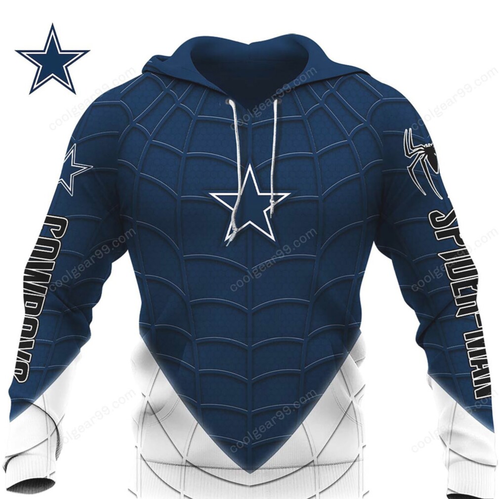 NFL Dallas Cowboys Spider Man Avengers Endgame Football Hoodie NFL Dallas Cowboys Spider Man Avengers Endgame Football Hoodie