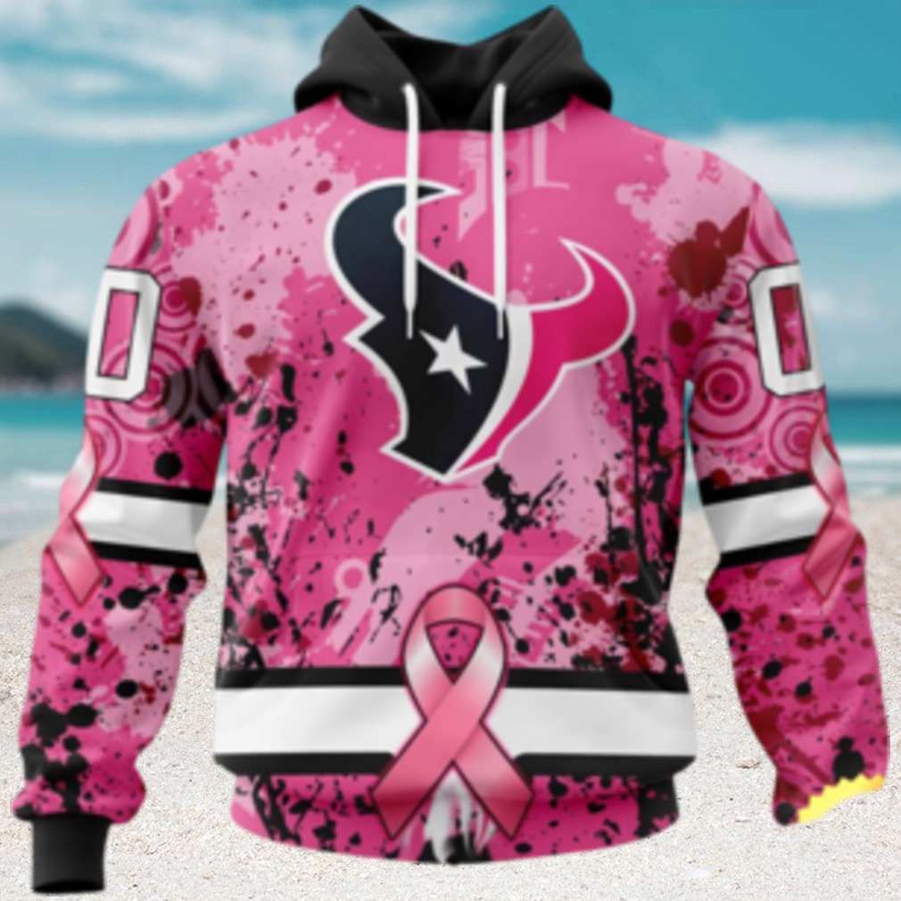NFL Houston Texans Breast Cancer Awareness I Pink I Can 3D Hoodie NFL Houston Texans Breast Cancer Awareness I Pink I Can 3D Hoodie