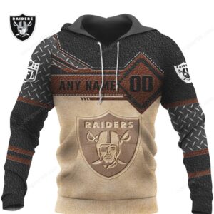NFL Las Vegas Raiders Iron Leather NFL Design