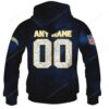 Los Angeles Chargers Firefighter Themed Hoodie Los Angeles Chargers Firefighter Themed Hoodie