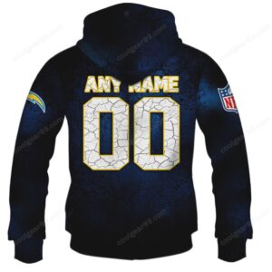 NFL Los Angeles Chargers Graphic Apparel Hoodie NFL Los Angeles Chargers Graphic Apparel Hoodie