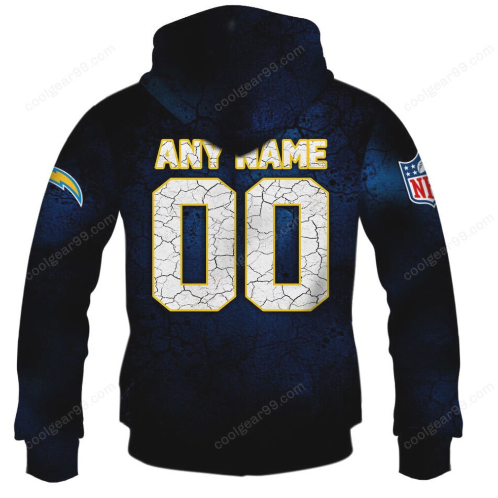 NFL Los Angeles Chargers Graphic Apparel Hoodie NFL Los Angeles Chargers Graphic Apparel Hoodie