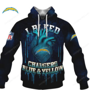 NFL Los Angeles Chargers Graphic Apparel Hoodie