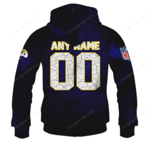 NFL Los Angeles Rams Blue & Yellow I Bleed Apparel NFL Los Angeles Rams Blue & Yellow I Bleed Apparel