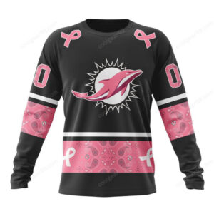 NFL Miami Dolphins Special Pink Design Fight Breast Cancer HoodieT Shirt NFL Miami Dolphins Special Pink Design Fight Breast Cancer HoodieT Shirt