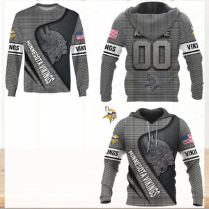 NFL Minnesota Vikings Sublimated Fanwear Hoodie