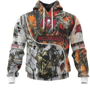 NFL Pro Line Tampa Bay Buccaneers Camo Custom Pullover Hoodie