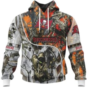 NFL Pro Line Tampa Bay Buccaneers Camo Custom Pullover Hoodie