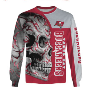 NFL Tampa Bay Buccaneers Fan Skull Hoodie NFL Tampa Bay Buccaneers Fan Skull Hoodie