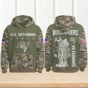 NFL Tampa Bay Buccaneers Salute to Service Veterans Camo Hoodie NFL Tampa Bay Buccaneers Salute to Service Veterans Camo Hoodie