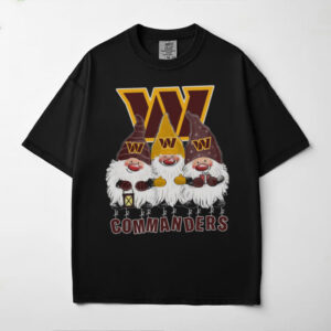 NFL Washington Commanders Three Gnomes Graphic T Shirt