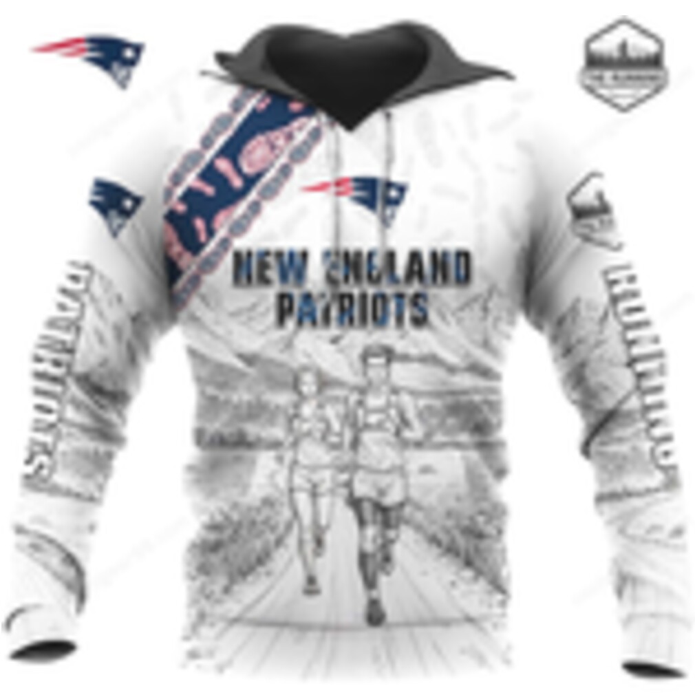New England Patriots Born to Run Long Sleeve Hoddie New England Patriots Born to Run Long Sleeve Hoddie