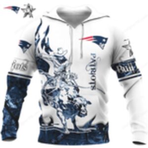New England Patriots Bull Rider Graphic Hoddie New England Patriots Bull Rider Graphic Hoddie