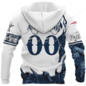 New England Patriots Bull Rider Graphic Hoddie