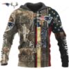 Bulldog Patriots 3D All Over Print Hoodie Bulldog Patriots 3D All Over Print Hoodie