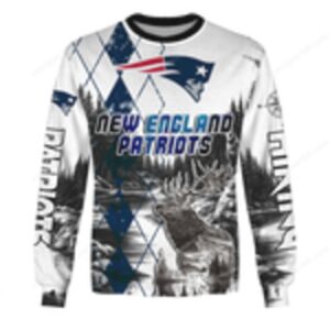 New England Patriots Hunting Camo Shirt or New England Patriots Special Fall And Winter Bow Hunting 3D Hoodie
