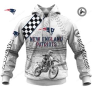 New England Patriots Motocross Long Sleeve T Shirt Custom Name & Number Hoddie New England Patriots Motocross Long Sleeve T Shirt Custom Name & Number Hoddie