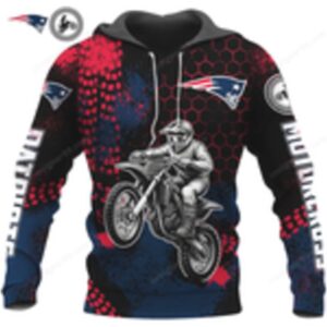 New England Patriots Motocross T shirt New England Patriots Motocross T shirt