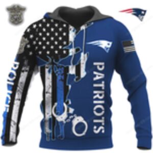 New England Patriots Police Flag Handcuffs Apparel Hoddie New England Patriots Police Flag Handcuffs Apparel Hoddie