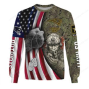 New England Patriots U.S. Army Camouflage T Shirt