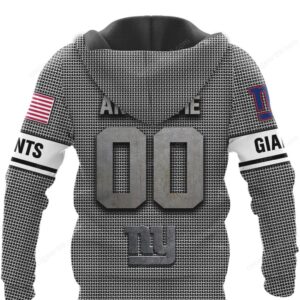 New York Giants Chainmail Design NFL Hoodie