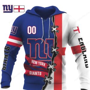 New York Giants England Edition NFL Hoodie New York Giants England Edition NFL Hoodie