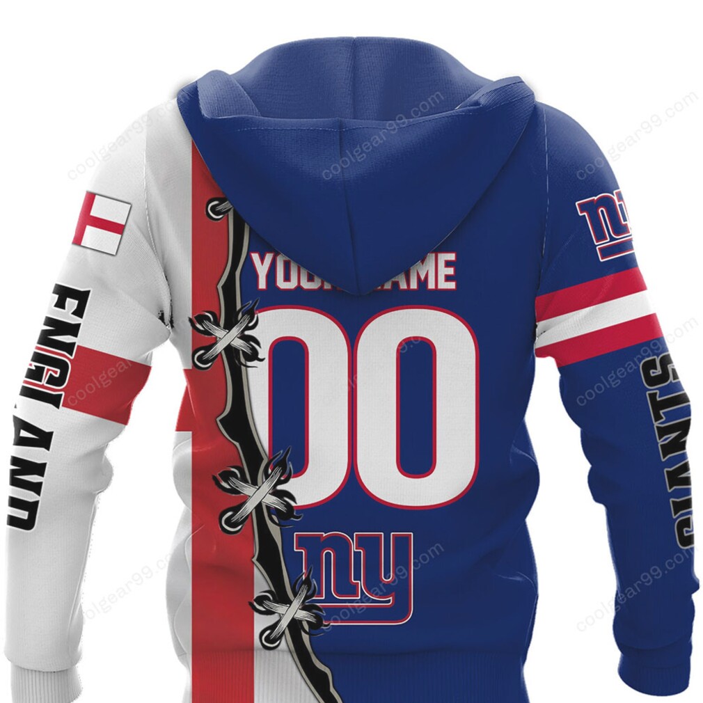New York Giants England Edition NFL Hoodie New York Giants England Edition NFL Hoodie