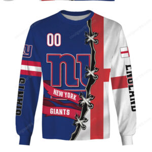 New York Giants England Edition NFL Hoodie