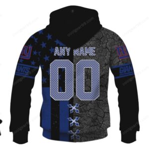 New York Giants Freedom Drive Design NFL Hoodie